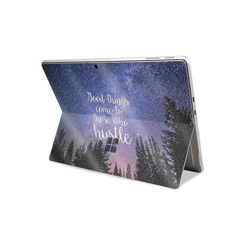 Glossy Glitter Tablet Skin Compatible with Microsoft Surface Pro 11 (2024-2025) - Hustle - Premium 3M Vinyl Protective Wrap Decal Cover - Easy to Apply | Crafted in The USA by MightySkins