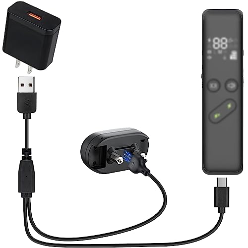 Dog Training Collar Charger for Delupet and for Yawpet Shock Collar Magnetic Charging Cable with 18W Fast-Charging Power Adapter