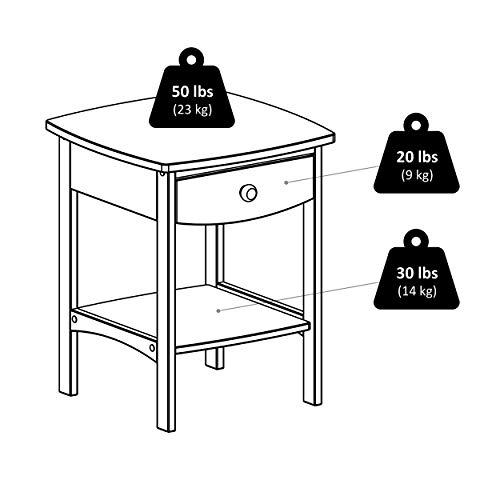 Image of Winsome Wood Claire Accent Table, White
