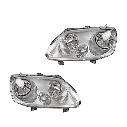 ATEC Germany 2x Hauptscheinwerfer vorne links + rechts Frontscheinwerfer, Kompatibel mit VW CADDY III (2KB, 2KJ, 2CB, 2CJ), CADDY III Kasten/ (2KA, 2KH, 2CA, 2CH), TOURAN (1T1, 1T2)