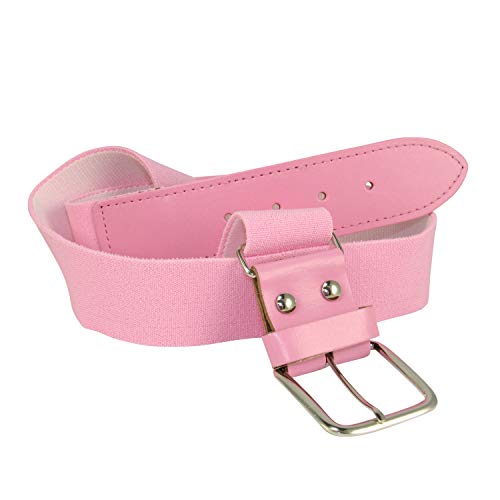 TCK Adult Baseball & Softball Belt Adjustable Elastic Pink Adult