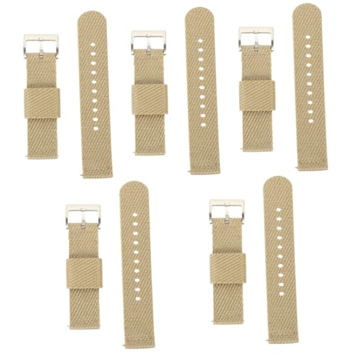 Ceinture de rechange en nylon avec boucle acier inoxydable pour sangle universelle 2pcs