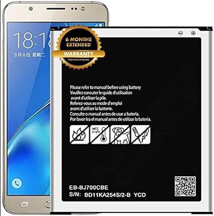 Image of EB-BJ700CBN Battery for Samsung Galaxy On7 Pro /SM-G600FY / Galaxy J7 Nxt /SM-J701F /DS Battery with 6 Month Warranty**** (Z150)