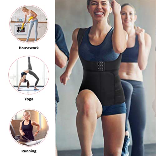 Eleady Best Neoprene Waist Trainer Corset Sweat Vest Weight Loss Body Shaper Workout Tank Tops Women4