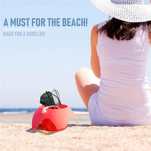 Beach Accessories For Vacation,Beach Gear Beach Cup Holders Beach Supplies Beach Trip Must Haves For Women Adults Family Friends(Multicolor, 5 Pack) #TOP6