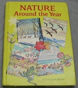 Hardcover Nature around the year Book