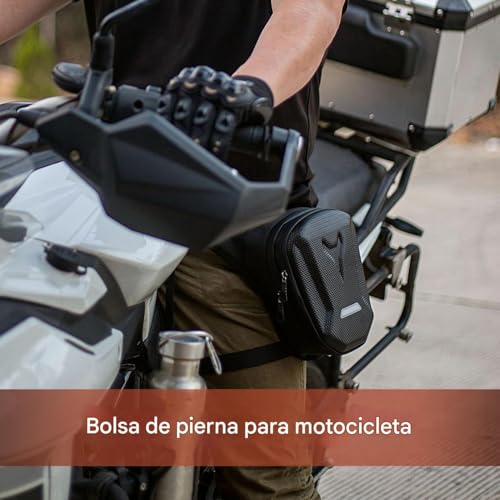 Bolsa de pierna para moto ideal para excursiones de senderismo y viajes en bicicleta 2