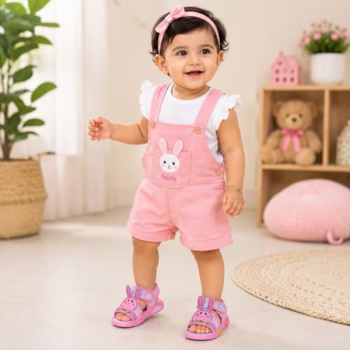Image of Kids Sports Sandals Lightweight Breathable Anti Slip Comfortable Velcro Footwear for Boys and Girls