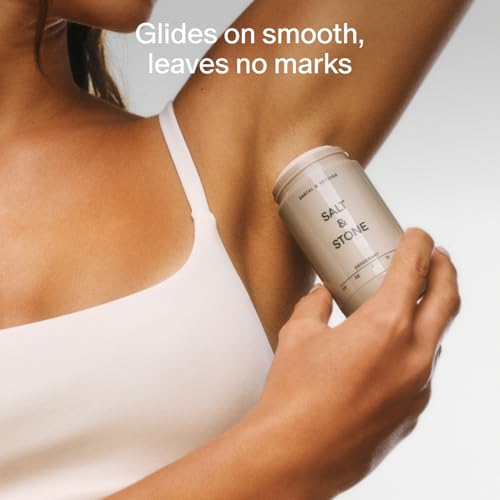 SALT & STONE Aluminum Free Deodorant | Extra Strength 48 Hour Protection for Women & Men | Made with Seaweed Extracts, Shea Butter & Prebiotics - Image 5