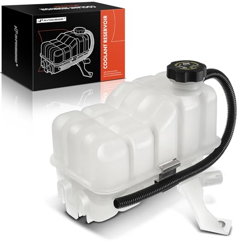 A-Premium Coolant Overflow Recovery Reservoir Tank [W/Sensor & Cap] Compatible with Chevrolet Silverado 1500 2500 3500 Suburban Tahoe & GMC Sierra Yukon & Cadillac Escalade