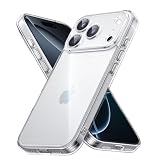 UGREEN iPhone17 Pro ケース 米軍MIL規格の保護 耐衝撃 黄変防止 iPhoneケース TPU+PC クリア ケース 超薄型デザイン 黄ばみにくい 透明 耐スクラッチ スクリーン カメラ 保護 高光線透過率 軽量 アイフォン ストラップホール付き