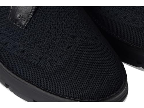 Cole Haan Cole Haan Women's Zerogrand Rella Stitchlite Oxfords, Black Knit/Leather/Blk, 9.5-B US