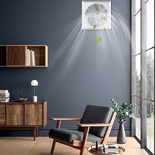 Rlozui Exhaust Fan, 8 Inch Wall Mount Fan Morden Ventilation Fan For Bathroom/Kitchen, 110V 240Cfm (8Inch) #TOP6
