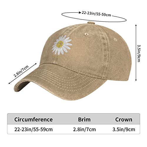 Gorra beisbolera ajustable de mezclilla para mujer unisex miniatura 6
