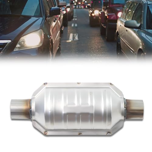 PTPDRH 2" Universal Catalytic Converter with O2 Port & Heat Shield (EPA Compliant)