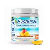 Evogen Evoburn - Thermogenic Fat Burner for Men & Women | Energy, Focus, & Appetite Control | Advanced Metabolism Booster Fat Burner Formula with MitoBurn & Caffeine | Mango | 30 Servings