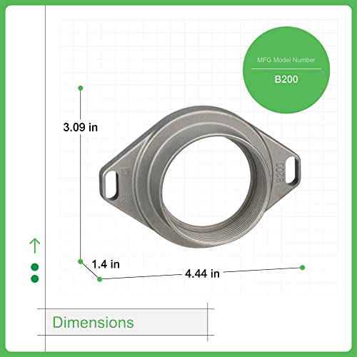 Conduit hubs en érable B200cp Votre source avec double filetage robuste
