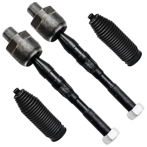 Image of Detroit Axle - 12pc Front End Suspension Kit for 2005-2018 Nissan Frontier, 2005-2012 Pathfinder, 2005-2015 Xterra, Lower Control Arms Upper Ball Joints Tie Rods Sway Bars Boots Replacement