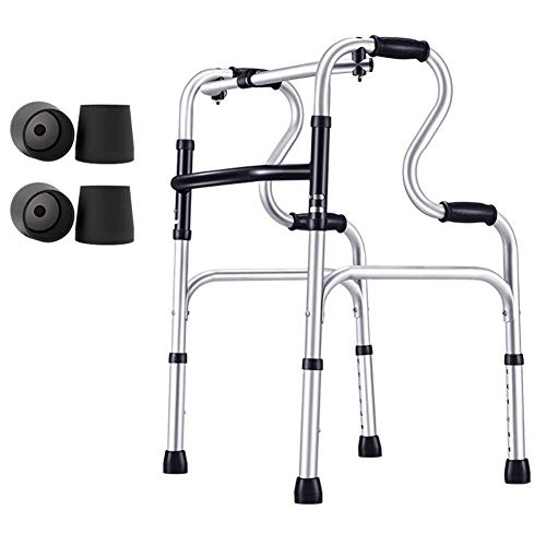 Andador ligero para personas mayores, ancianos y discapacitados, plegable para uso en interiores y exteriores, carga de 180 kg