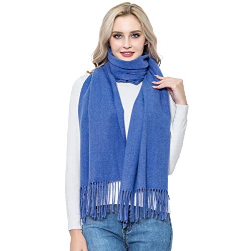 Cashmere Scarf for Women, vimate Soft Real Cashmere Wool Pashmina Shawls and Wraps for Birthday, Christmas
