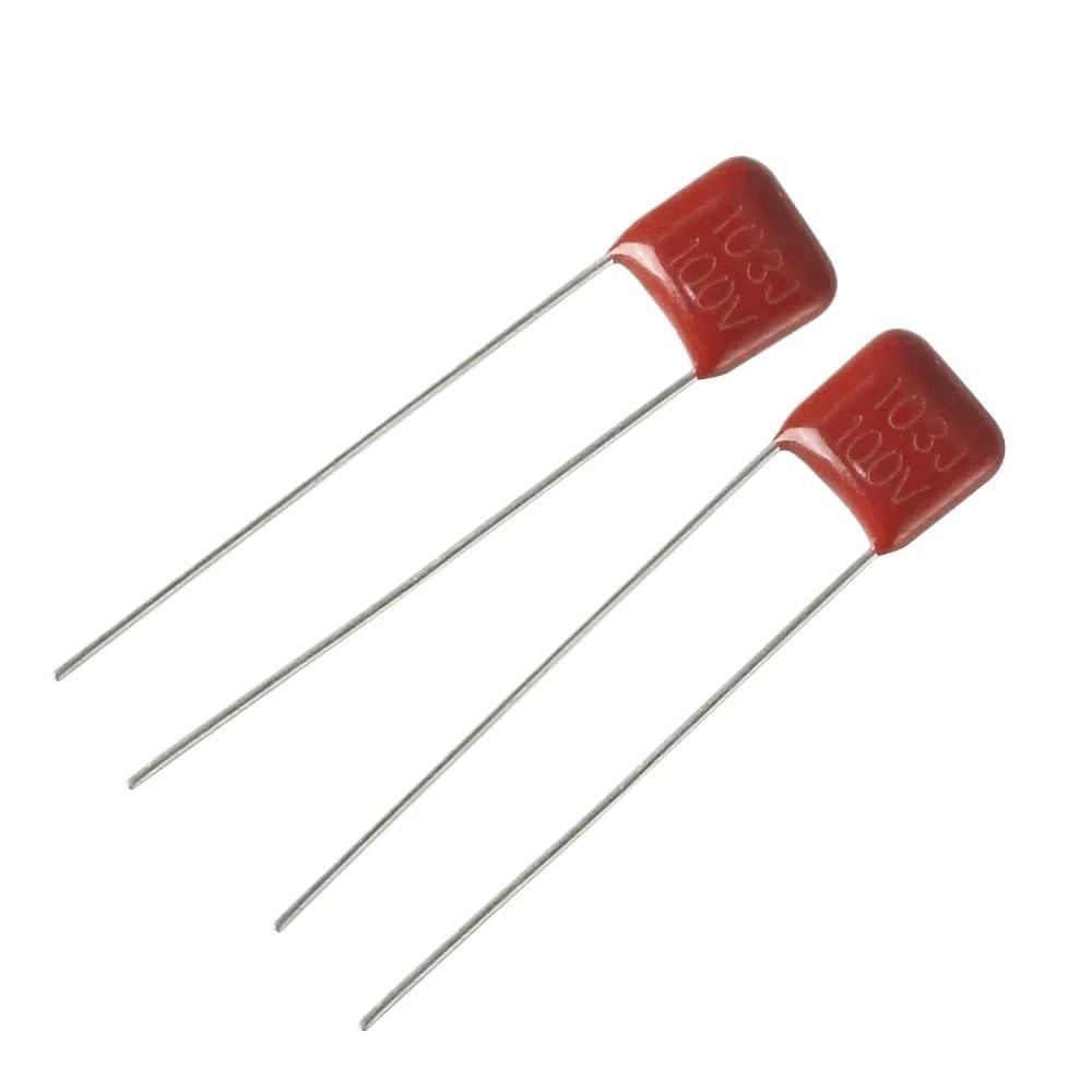 20/40PCS CBB Capacitors Kit 100V Polypropylene Film Capacitor 103 223 333 393 473 10nF 22nF 33nF 39nF 47nF(40PCS 393)