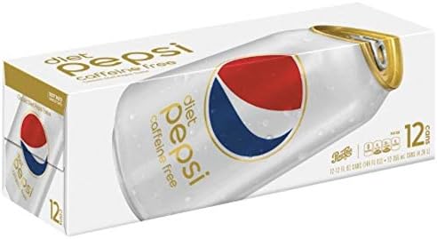 Caffeine Free Diet Pepsi Cola, 12 fl oz, , 24 pack