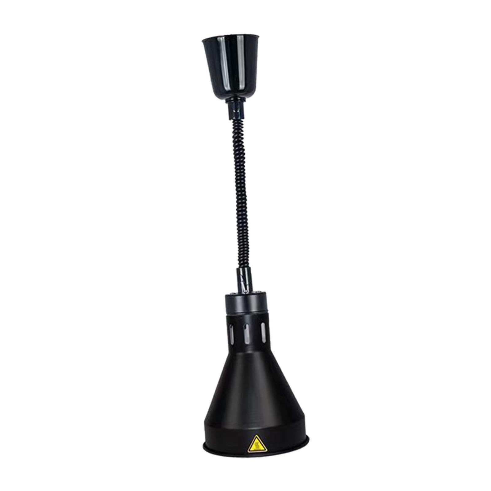 Lampada riscaldante per alimenti che mantiene i piatti caldi nei ristoranti a buffet, assicurando una temperatura di servizio deliziosa. Lampade