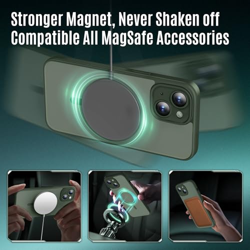 Image of Symcele Designed for iPhone 14 Case, Alpine Green