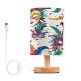 Lampe de bureau polyvalente : cette lampe de table LED en fait une décoration parfaite comme chambre à coucher, lampe de bureau ou n'importe quelle pièce de votre maison, bureau. Que vous travailliez tard à votre bureau, étudiez ou lisez un livre au lit, cette lampe de bureau vous offrira une atmosphère chaleureuse et confortable