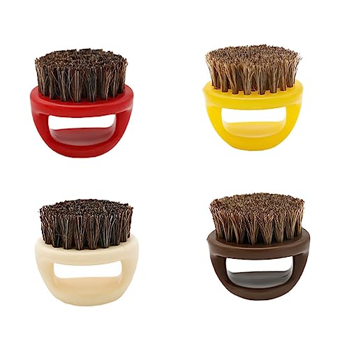 Ipetboom 4 Piezas De Cepillo De Afeitar Para Melena Cepillo Para El Pelo Cepillo Para Barba Herramienta Para Hombres Cepillo Para Barba Masculino Cepillo Para Limpieza De Barba