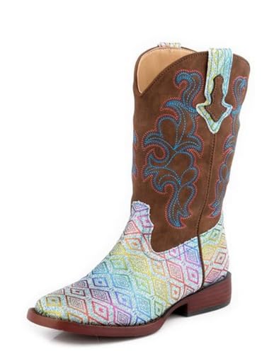 ROPER Girl's Glitter Maya (Toddler/Little Kid) Western Boot