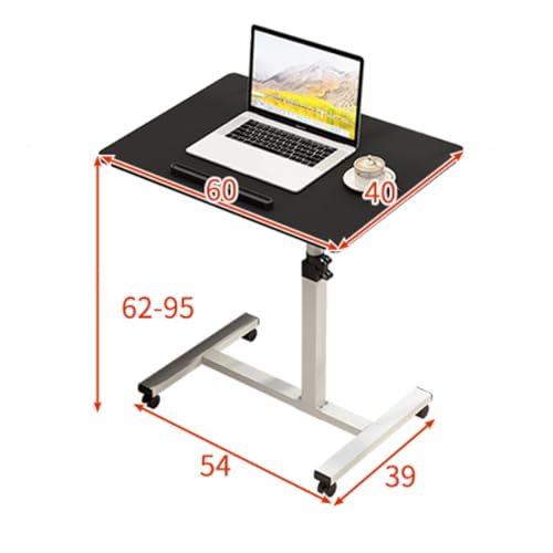 Bureau à roulettes réglable pour éviter le mal de dos pendant le télétravail - 8