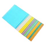 Papier irisé pour cartes – facile à découper et à coller, papier pailleté pour loisirs créatifs (origami)