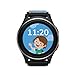 ANIO 6 wasserdichte Kinder-Smartwatch - mit GPS Tracker & SIM, Anrufe, Nachrichten, SOS, Schulmodus, Schrittzähler - ohne SIM-Karte, blau
