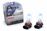 MARUTA SUPER WHITE H9 12V 65W 5500K Xenon-Effekt Halogenlampe - designed in