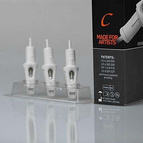 Cheyenne Craft Cartridge Needles - Professional Disposable Tattoo Needle Cartridge - 7-Magnum-Softedge 0.30mm - Box Of 10 Pcs