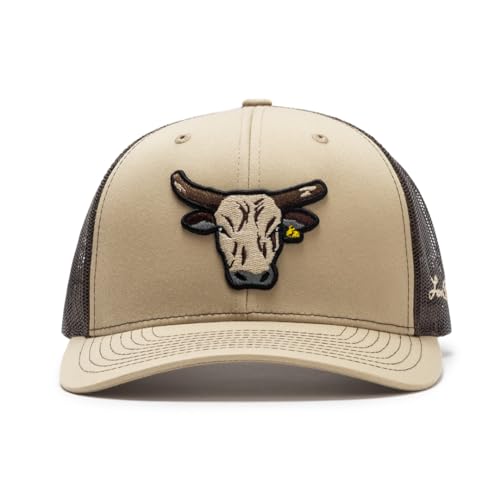 Lane Frost Pre-Curved Trucker Hat Western Snapback Cap Men - Desperado