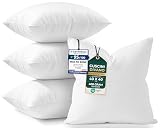 Utopia Bedding Set di 4 Cuscini, 40 x 40 cm Imbottitura per Cuscini, Cuscini Divano, Cusci...