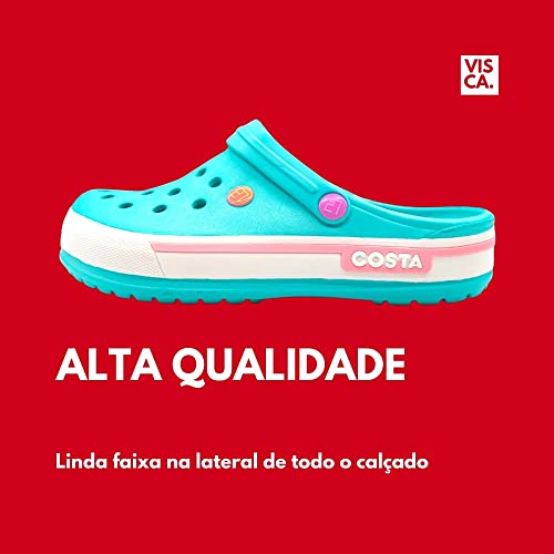 Sandália Babuche Adulto Band Adulto Chinelo Premium (Azul Turquesa, br_footwear_size_system, adult,