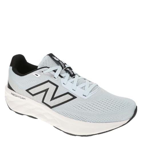 New Balance Women's Fresh Foam 520 V9 Running Shoe, Frosted Glass/Black/Silver Metallic, 9 Wide