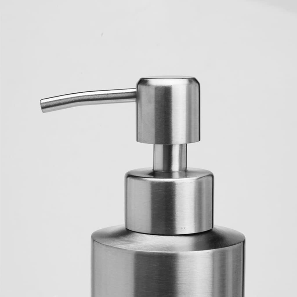 Nowoczesny dozownik mydła, wielokrotnego napełniania, do blatu roboczego, dozownik płynu do mycia naczyń (550 ml)