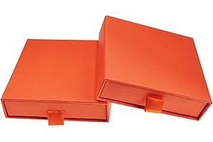 Orange Elegance: Small Gift Boxes for Jewelry