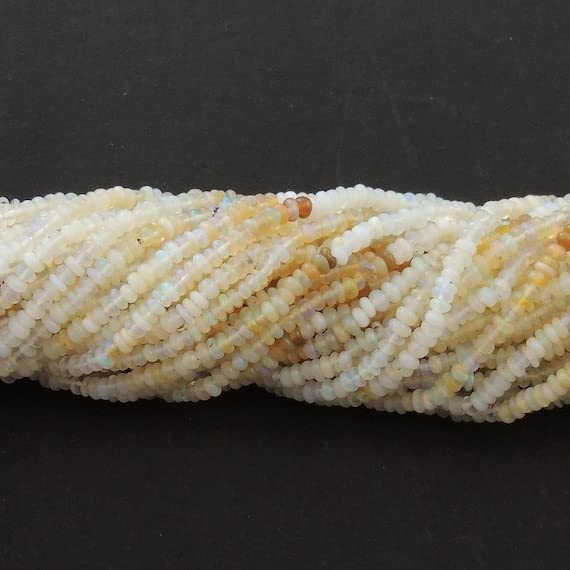 Opale éthiopienne naturelle en perles de 2mm-3mm pour réparer ou sublimer un bijou ancien