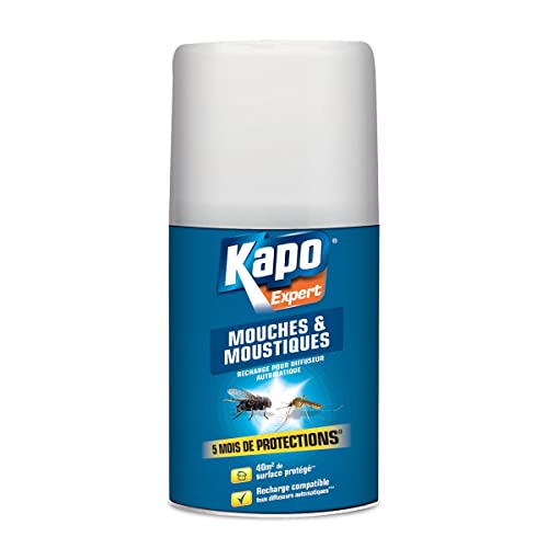 Diffuseur automatique mouches moustiques 5 mois de protection 40m²