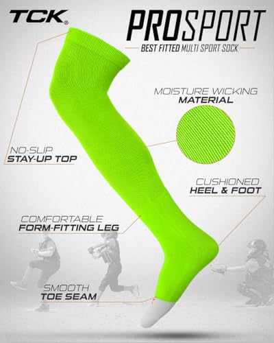 Image of Baseball Softball Over the Knee Socks Prosport | Durable Performance | Double Welt Top | Smooth Toe | Moisture Wicking