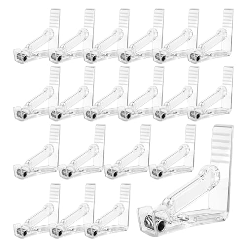 CGACCSD Ahora Mantel, 20 Piezas Pinzas para Mantel, Sujetadores Antiventes para Interior Y Exterior | Uso Interior