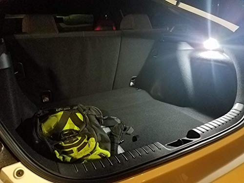 Ijdmtoy Super Bright 2W High Power Xenon White Full Led Trunk Cargo Area Light Assembly Compatible With Honda, Compatible With Acura, Powered By 18-Smd Led Diodes #TOP5