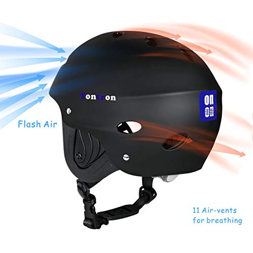 Image of Tontron Adult Kayaking Wakeboarding Waterskiing Whitewater Helmet