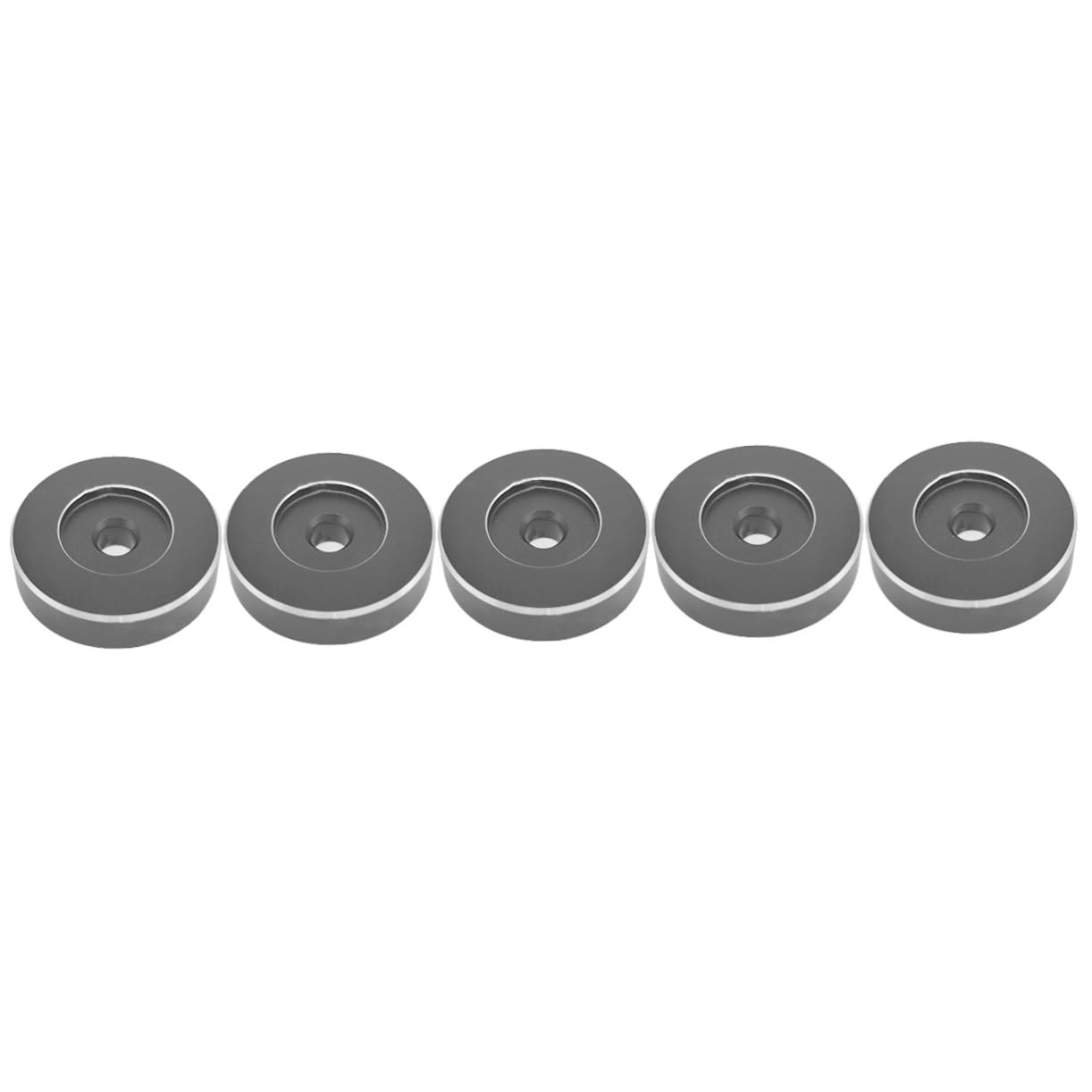 OSALADI Adattatore Leggero Da 45 Giri Da 5 Pezzi Per in Vinile Da 7 Pollici Accessorio Per Giradischi Facile Da Usare