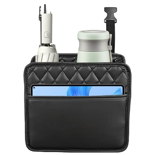 yztju Organizador de coche para el asiento trasero, organizador de asiento trasero para el asiento trasero, soporte para bolso de almacenamiento, organizador de coche, bolsa para el respaldo de alta